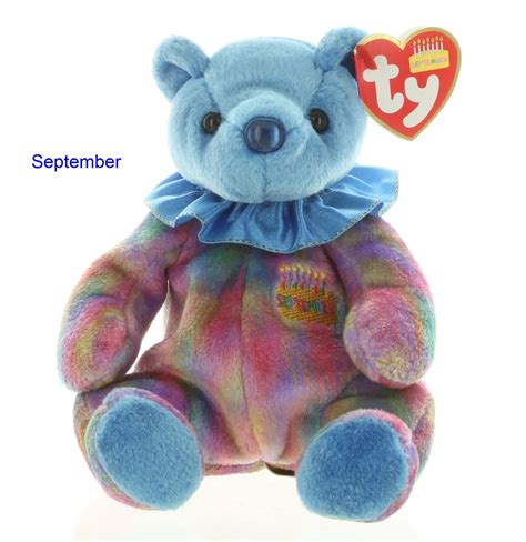 Ty Happy Birthday Beanie Babies August September and October - Etsy UK