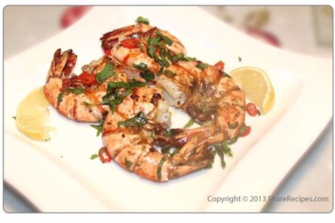 Grilled prawns | Share Recipes