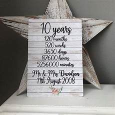 10th Wedding Anniversary Gifts For by 10th Wedding Anniversary Gift Wedding Anniversary Gift Tin 10th Wedding Anniversary Gifts For