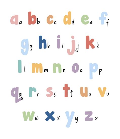 ABC Letters Lower Case Alphabet - 10 Free PDF Printables | Printablee