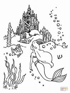 ausmalbilder meerjungfrau schloss ausmalbild ariel schwimmt zum schloss ausmalbilder ausmalbilder meerjungfrau schloss ausmalbild ariel schwimmt zum schloss ausmalbilder