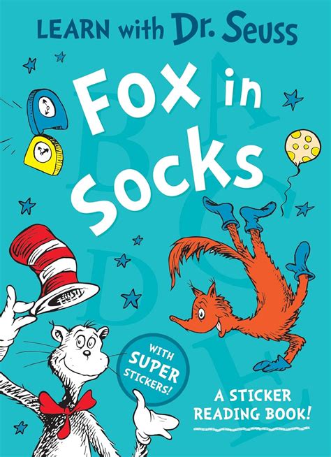 Fox in Socks: A Sticker Reading Book! (Learn With Dr. Seuss): Dr. Seuss ...