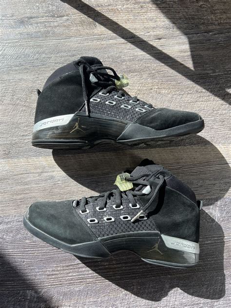 Jordan Brand Jordan retro 17 OG black metallic silver | Grailed