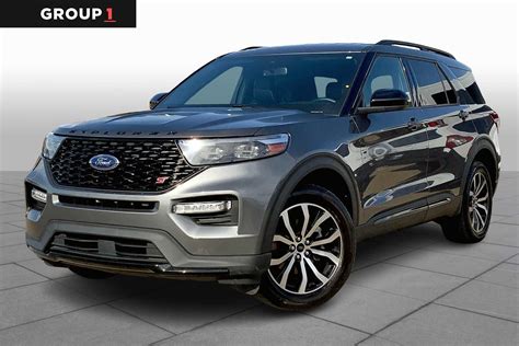 Pre-Owned 2022 Ford Explorer ST 4 Door SUV in Houston #NGB08509 | Group 1 Automotive