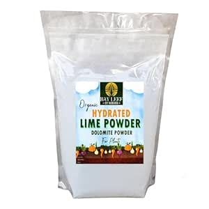 Bay leef Hydrated Lime Powder (Dolomite Powder) for Gardening, pH ...
