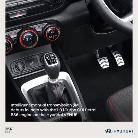Hyundai Venue Gets Clutchless Manual iMT Gearbox; Priced at 10 Lakh ...