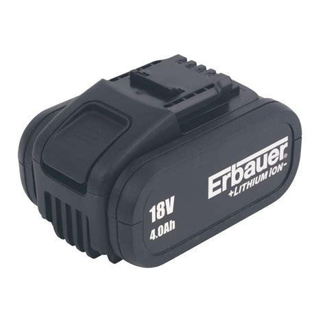 Buy Erbauer ERI660BAT 18V 4.0Ah Li-Ion Battery Online at desertcartINDIA