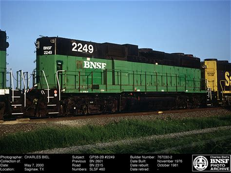 The BNSF Photo Archive - GP38-2B #2249