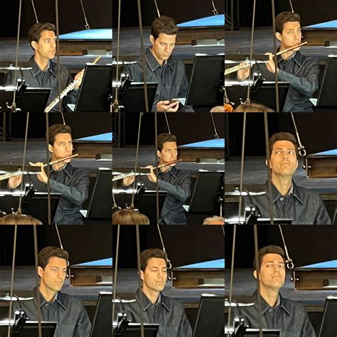 Great to have principal flute on stage to play the flute in Magic Flute ...