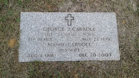 Sgt George J Carroll (1918-1999) - Find a Grave Memorial