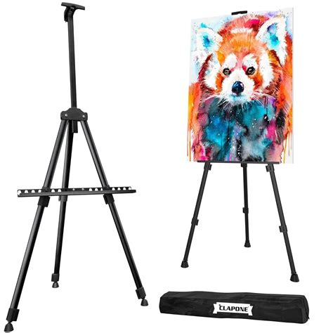 Portable Lightweight Metal Tripod Easel Stand Tripod Easel Stand ...