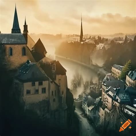 Languages spoken in luxembourg on Craiyon