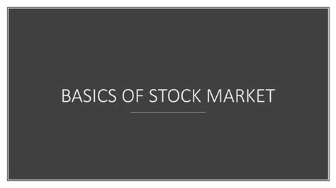 Image result for Stock Basics Tutorial