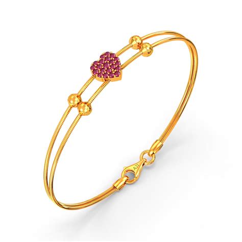 Joyalukkas 22K (916) Elation Gold Women Bracelet : Amazon.in: Jewellery