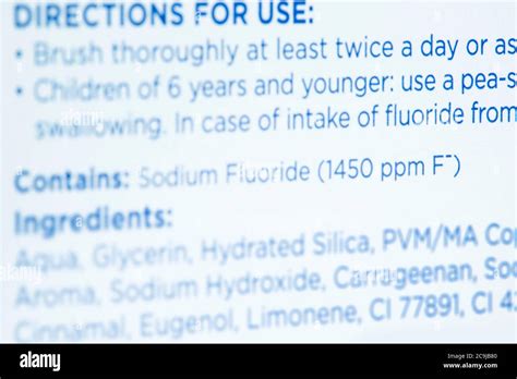 Toothpaste Ingredients 的图像结果