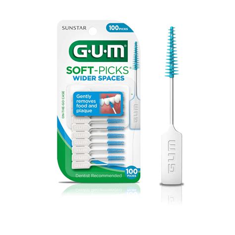 Buy GUM Soft-Picks Wider Spaces Dental Picks, 100 Count Online at ...