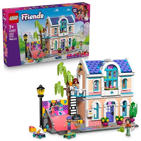 LEGO Friends Liann’s Family House Building Toy - Dollhouse - 4 ...