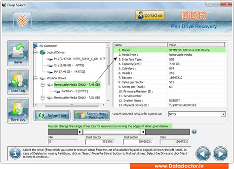Pen drive data recovery software retrieve formatted USB memory stick ...