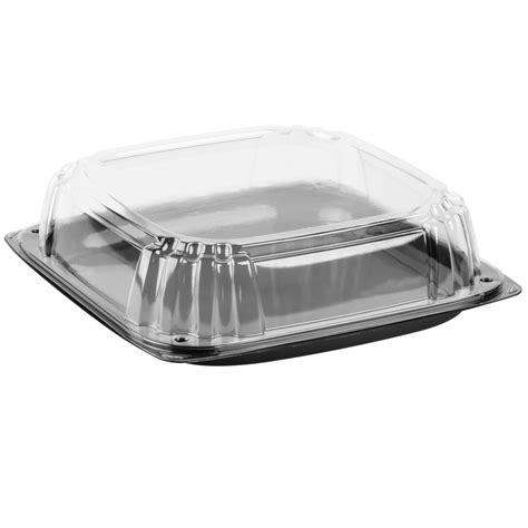 Disposable Catering Trays with Lids (12" x 12") - 25/Case
