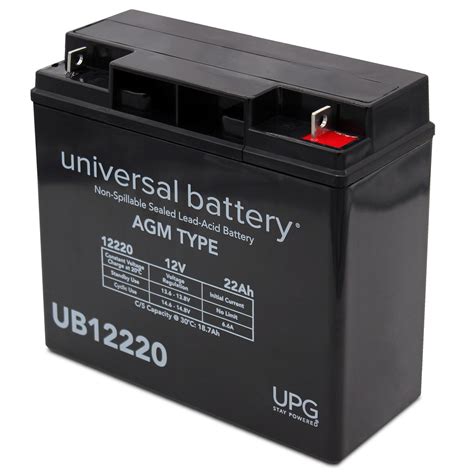 UPG UB12150 12V 15AH F2 AGM Battery – Marine Battery