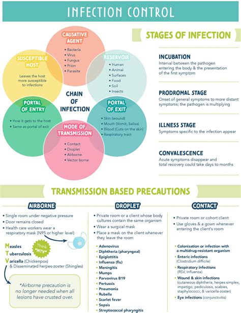 Infection Control - Chain of Infection, Stages, and Transmission-Based ...