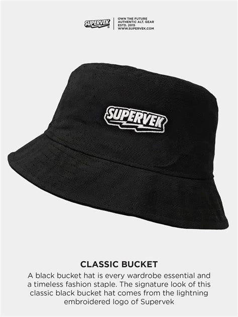 Classic Bucket Hat by Supervek | Streetwear | Men & Women | Hiphop Cap