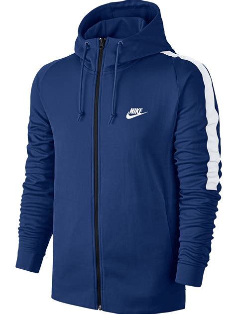 Nike Men's Pullover Hoodie Blue at Eileen Marvin blog