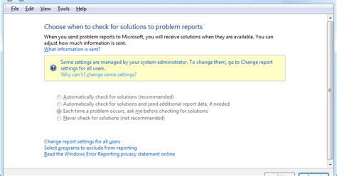 How to Stop Windows Problem Reporting 的图像结果