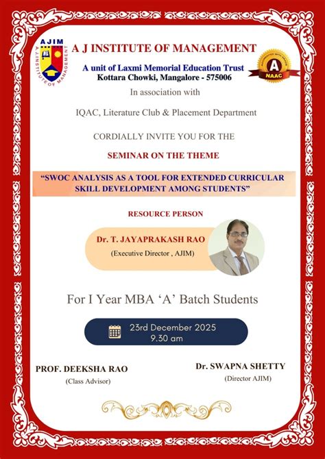 AJ Institute Of Management