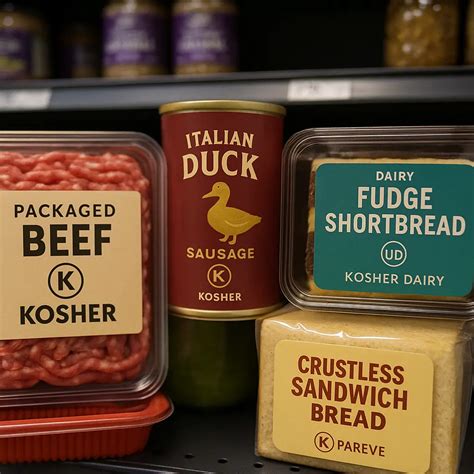 Kosher Symbols on Food Packaging: Essential Label Guide