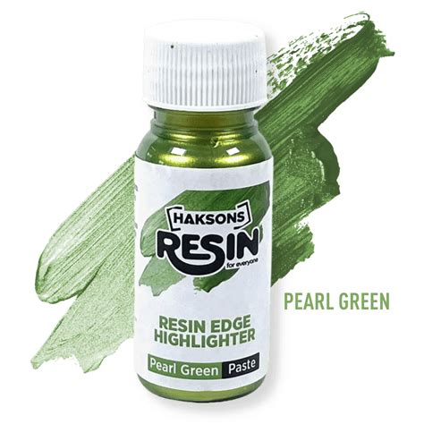 Haksons Resin Edge Highlighters - Pearl Green