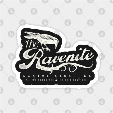 The Ravenite Social Club / Gotti Mob Mafia NYC - Mafia - Magnet | TeePublic