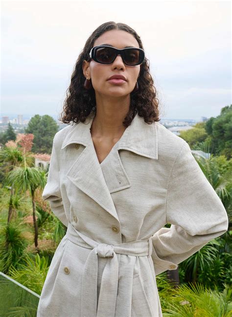 Wilfred LABYRINTH LINEN TRENCH COAT | Aritzia US