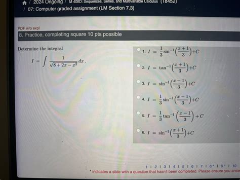 [College Calculus 2] Trig Sub Integral Question : r/HomeworkHelp