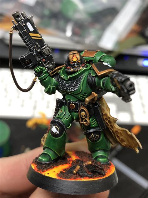 Salamanders Primaris Lieutenant by Titan81721 | Salamanders space ...