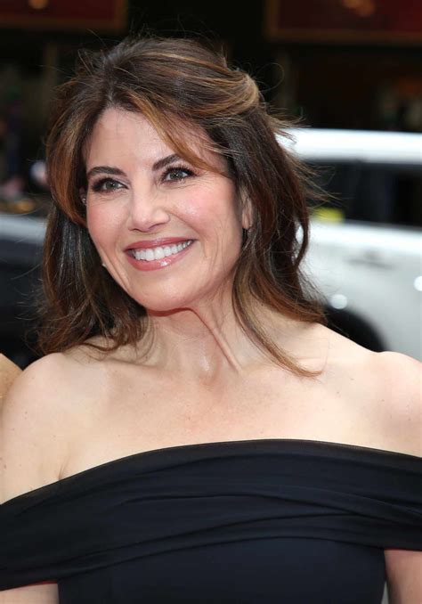 Monica Lewinsky's Ruffle Dress Served Sophisticated Glamour