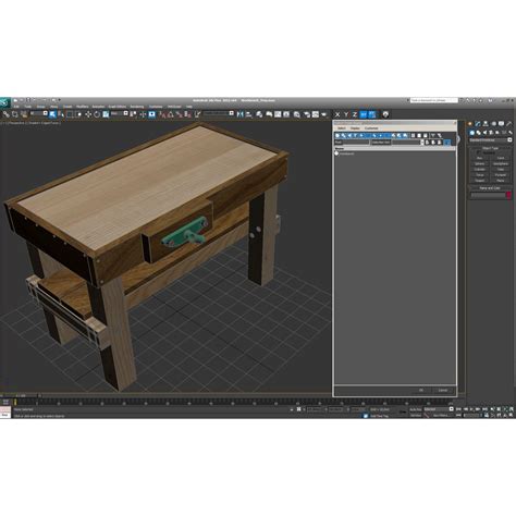 Workbench 3D Model 的图像结果