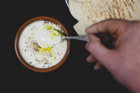 Turkish Garlic & Yoghurt Sauce - a recipe from Cook Eat World