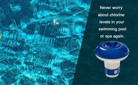 sarrah Deluxe Swimming Pool Chemical Dispenser Spa Floating Chlorine 5 ...