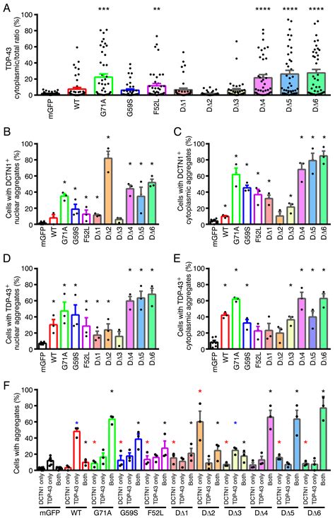 DCTN1 Binds to TDP-43 and Regulates TDP-43 Aggregation