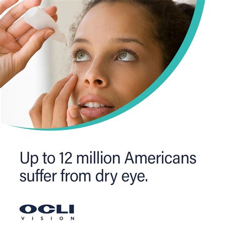 OCLI Vision on LinkedIn: Up to 12 million Americans suffer from dry eye ...