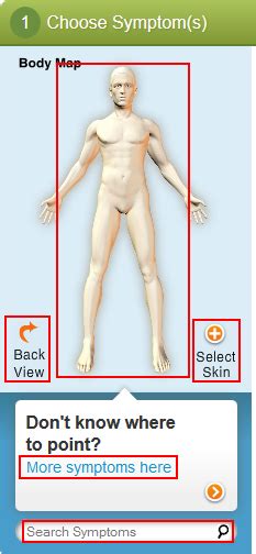 Image result for WebMD Symptom Checker