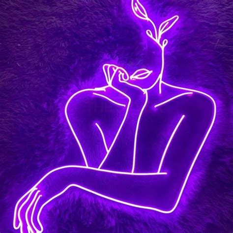 Girl Thinking Neon Sign | Custom Neon Sign – The Seven Colours