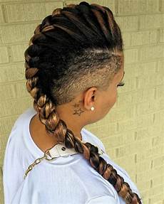 Braided Mohawk Hairstyles For by Mohawk Braids 12 Braided Mohawk Hairstyles That Get Attention Braided Mohawk Hairstyles For