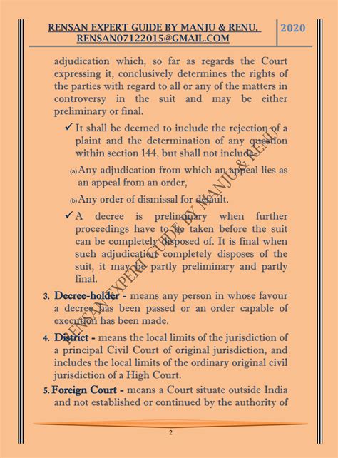 CPC Act 1908 for IP LDCE