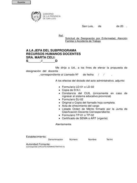 Fillable Online admin hacienda sanluis gov Ref: Solicitud de Designaci ...