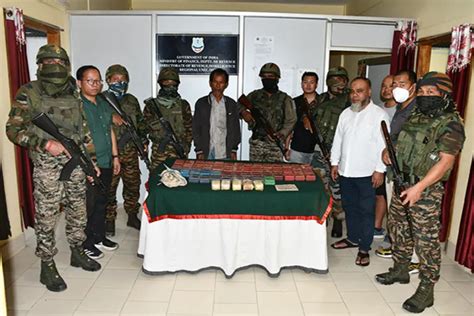 Assam Rifles seizes narcotics worth Rs 12.5 crore in Jiribam