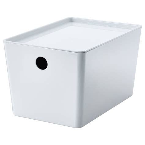 Buy White Storage Box - Explore KUGGIS Storage Series - IKEA