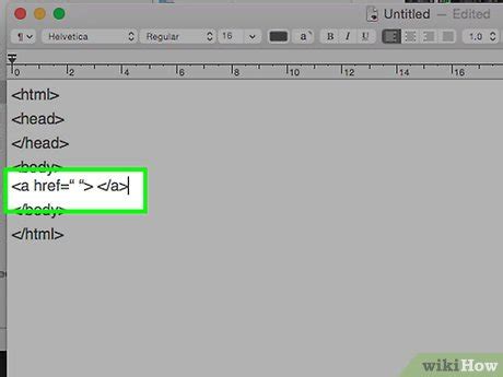 Image result for Lien Hypertexte HTML Notepad