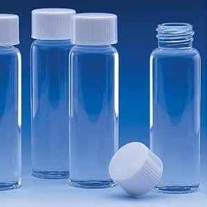 50 pieces set of 5ml Glass Vial or 1 Dram Homeopathy Clear Glass ...
